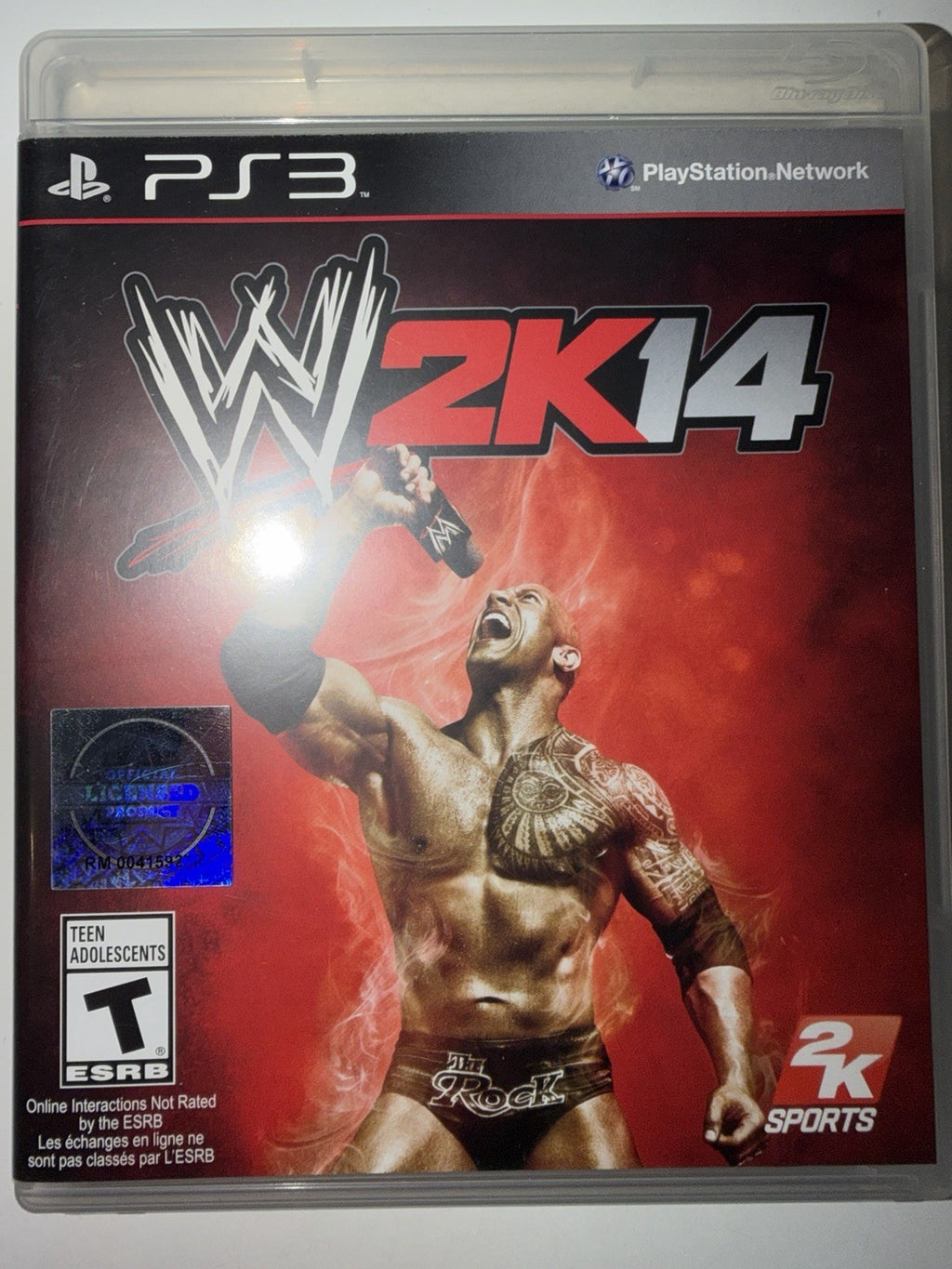 WWE 2K14 (Sony PlayStation 3, 2013) CIB COMPLETE PS3
