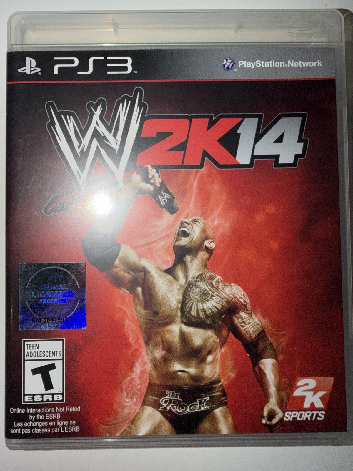 WWE 2K14 (Sony PlayStation 3, 2013) CIB COMPLETE PS3