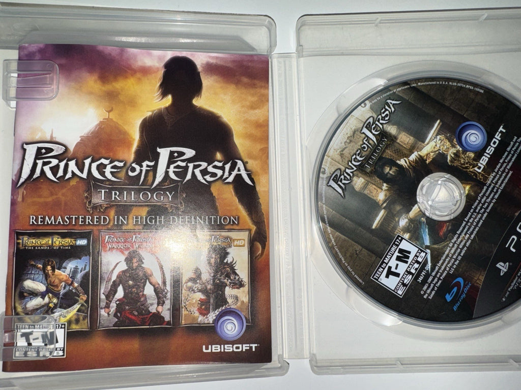 Prince of Persia Classic Trilogy HD (Sony PlayStation 3, 2011) CIB COMPLETE PS3