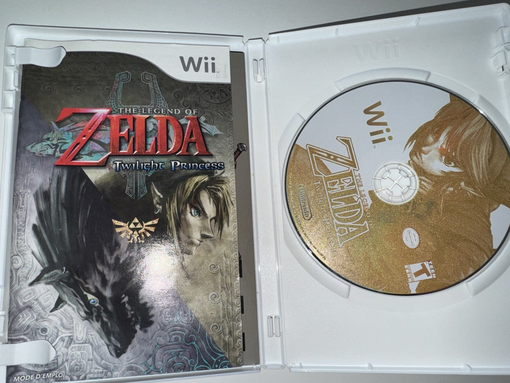 The Legend of Zelda: Twilight Princess (Nintendo Wii, 2006) CIB COMPLETE WII