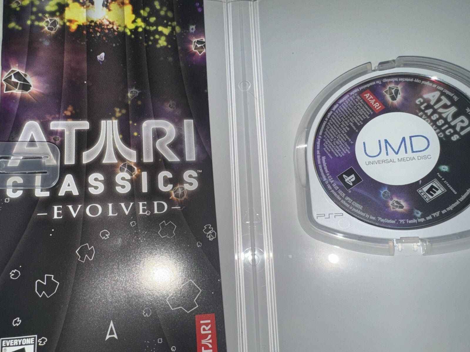 Atari Classics: Evolved (Sony PSP, 2007) CIB COMPLETE + MANUAL PSP