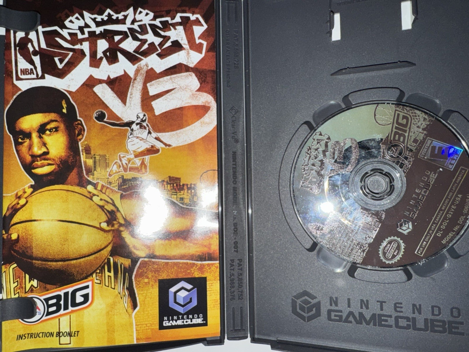 NBA Street Vol. 3 (Nintendo GameCube, 2005) CIB COMPLETE GC