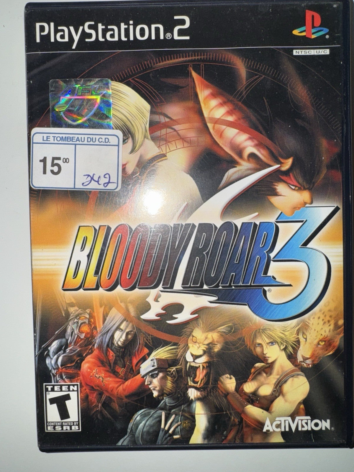 Bloody Roar 3 (Sony PlayStation 2, 2011) PS2