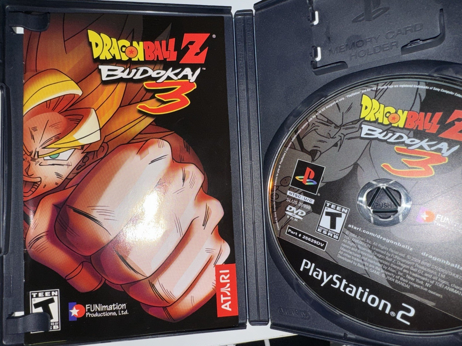 Dragon Ball Z: Budokai 3 (Sony PlayStation 2, 2004) CIB PS2