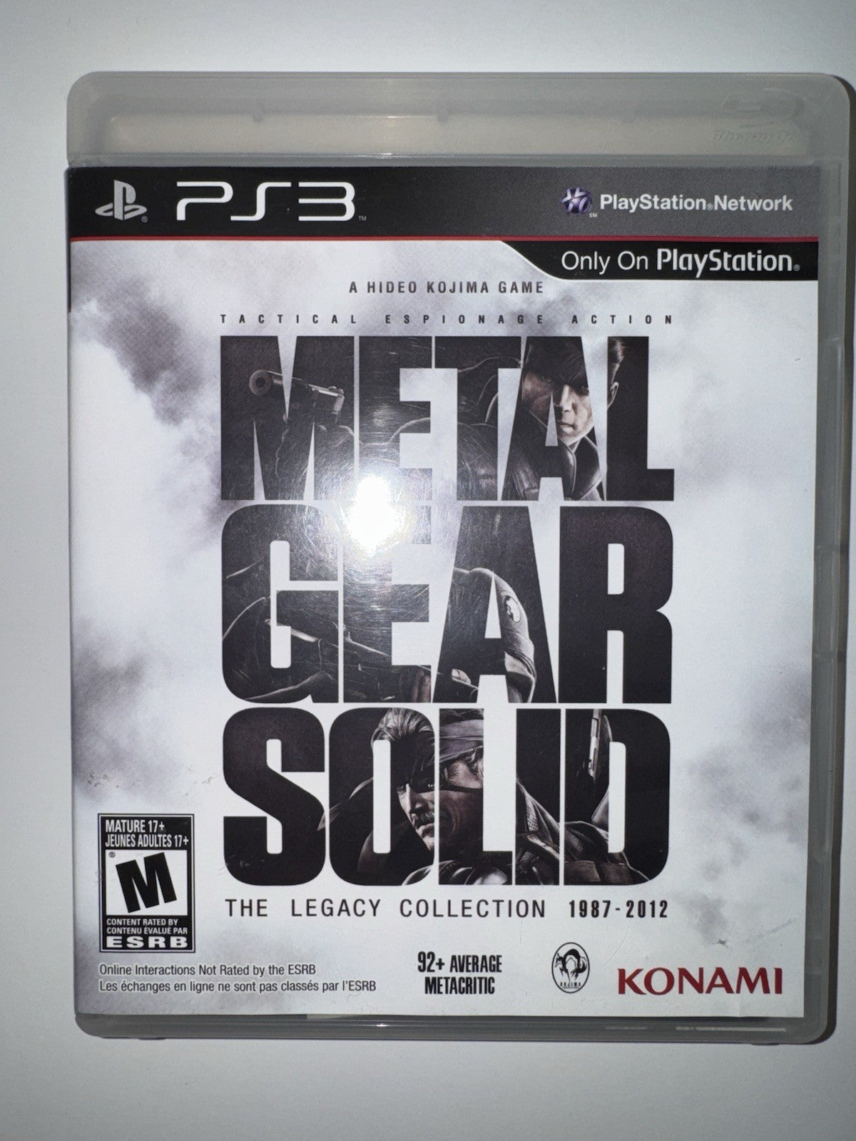 Metal Gear Solid: The Legacy Collection (Sony Playstation 3) CIB COMPLETE PS3