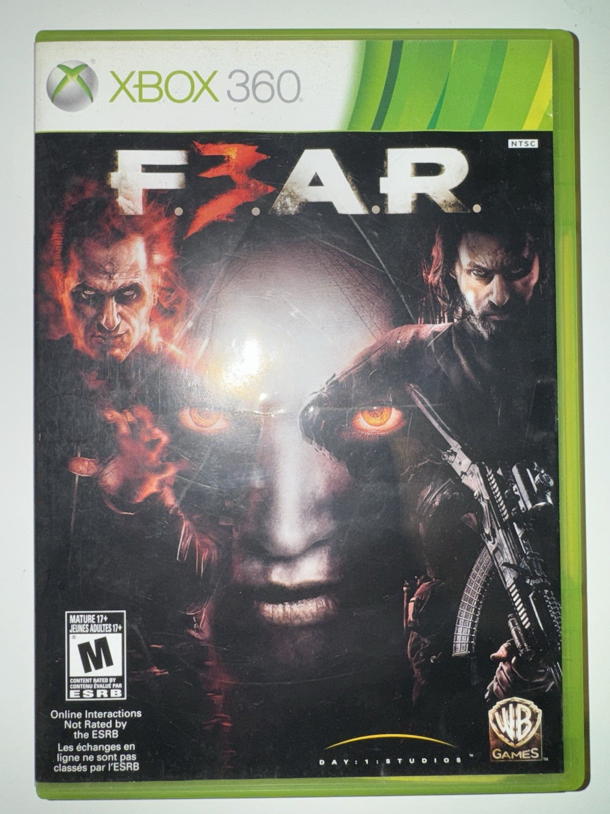 F3AR FEAR 3 (Microsoft Xbox 360, 2011) CIB COMPLETE + MANUAL XB360