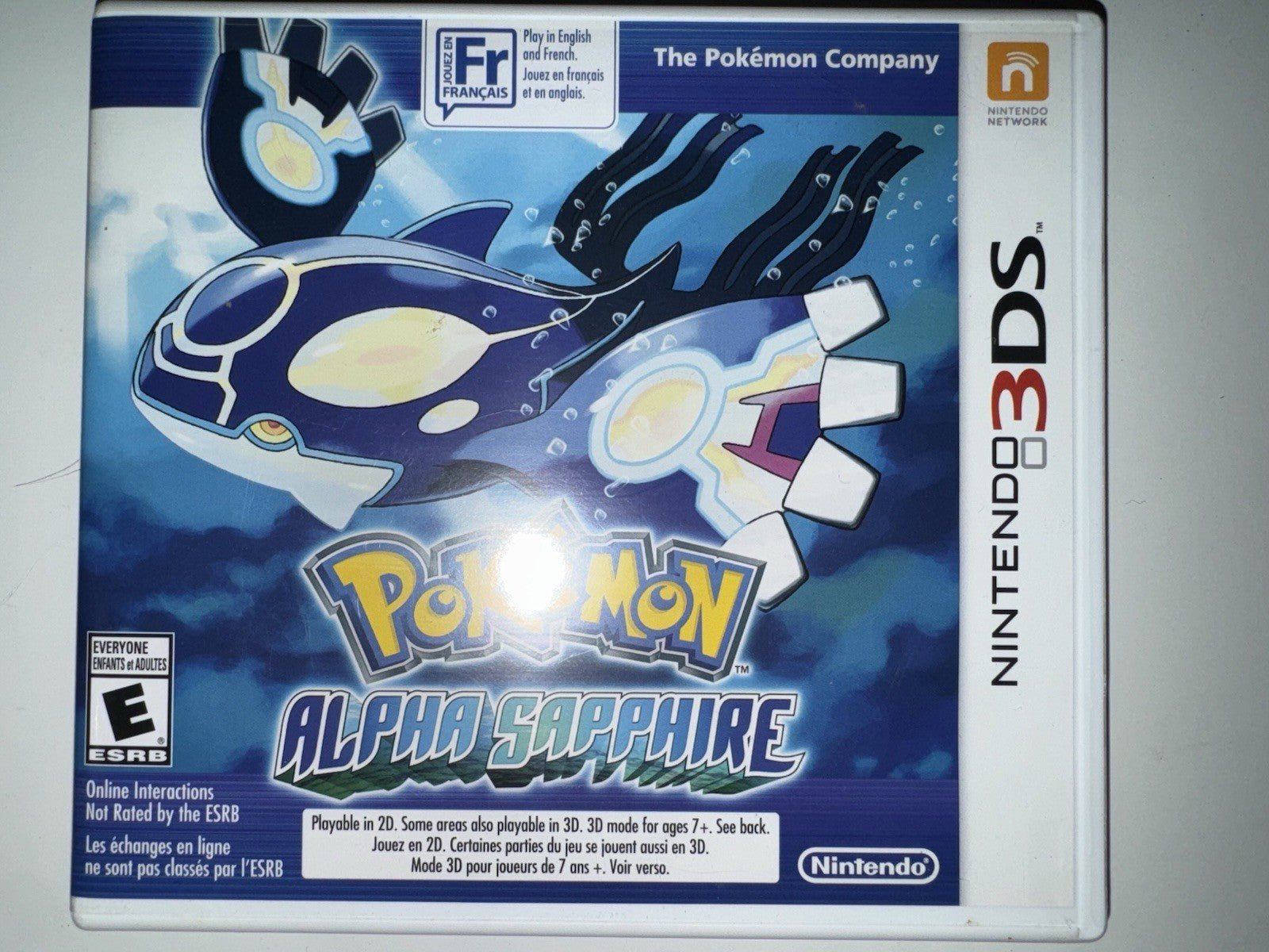 Pokemon: Alpha Sapphire (Nintendo 3DS, 2014) 3DS