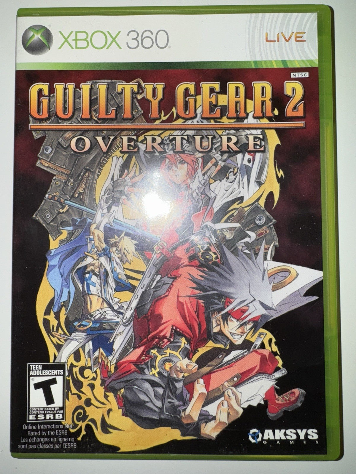 Guilty Gear 2: Overture - Microsoft Xbox 360 CIB COMPLETE + MANUAL XB360