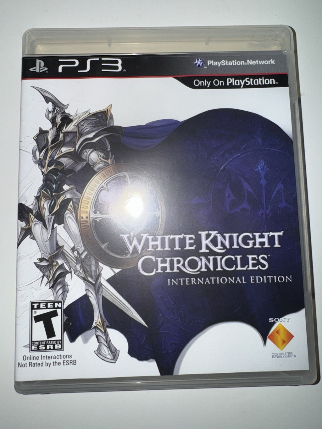 White Knight Chronicles International Edition (Sony PlayStation 3, 2010) CIB PS3