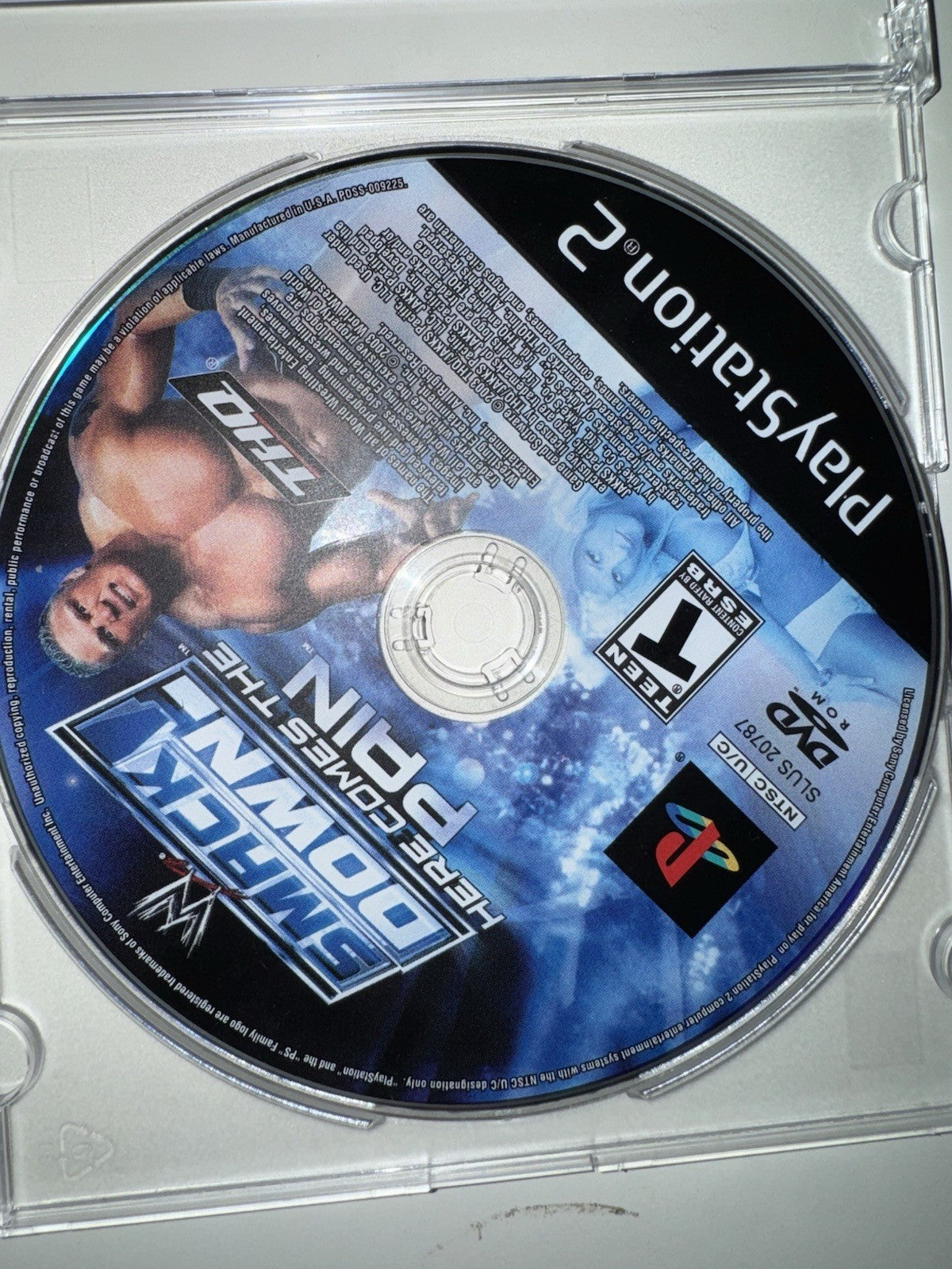 WWE SmackDown Here Comes the Pain (Sony PlayStation 2, 2003) Disc Only Loose PS2