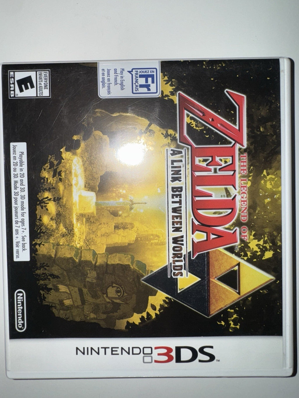 The Legend of Zelda: A Link Between Worlds (Nintendo 3DS, 2013) 3DS
