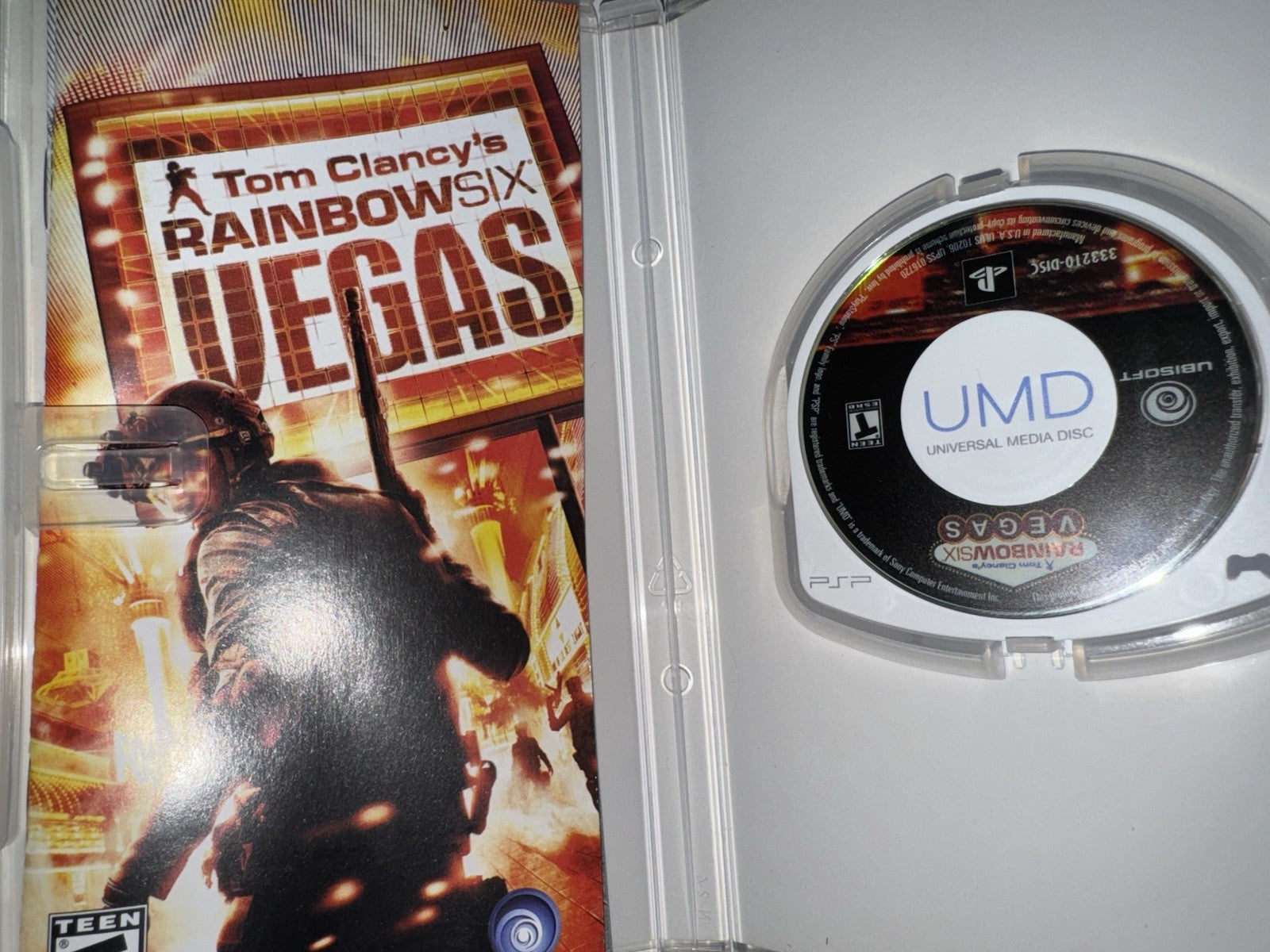 Tom Clancy's Rainbow Six: Vegas (Sony PSP, 2007) CIB Complete