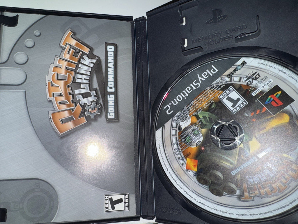 Ratchet and Clank: Going Commando (Sony PlayStation 2, 2003) PS2 CIB COMPLETE