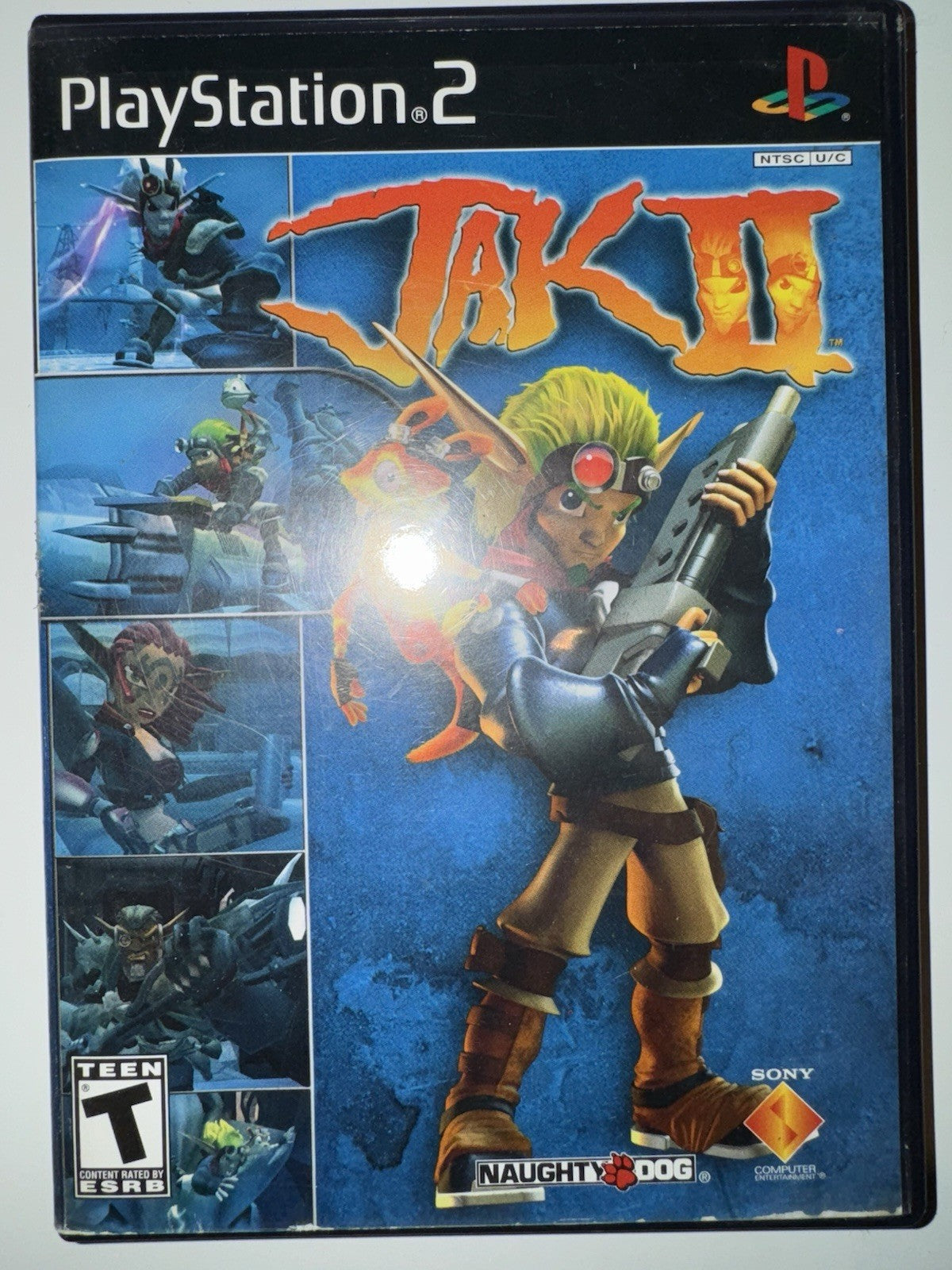 Jak II (Sony PlayStation 2 PS2, 2003) CIB COMPLETE + MANUAL JAK 2