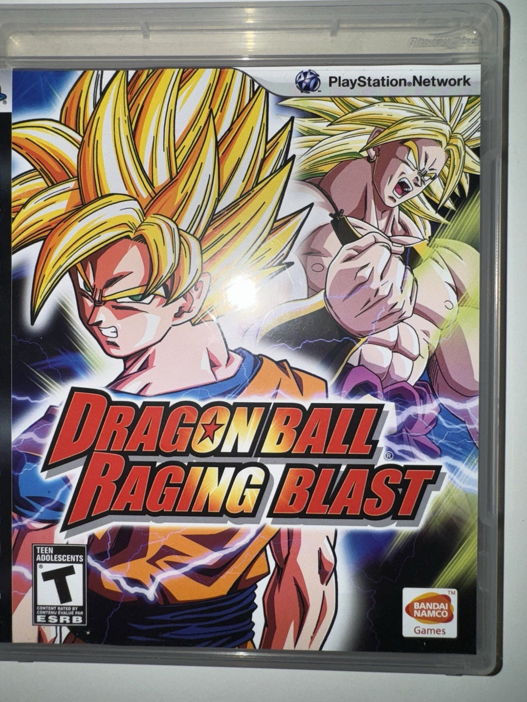 Dragon Ball: Raging Blast (Sony PlayStation 3, 2009) CIB COMPLET + MANUAL PS3