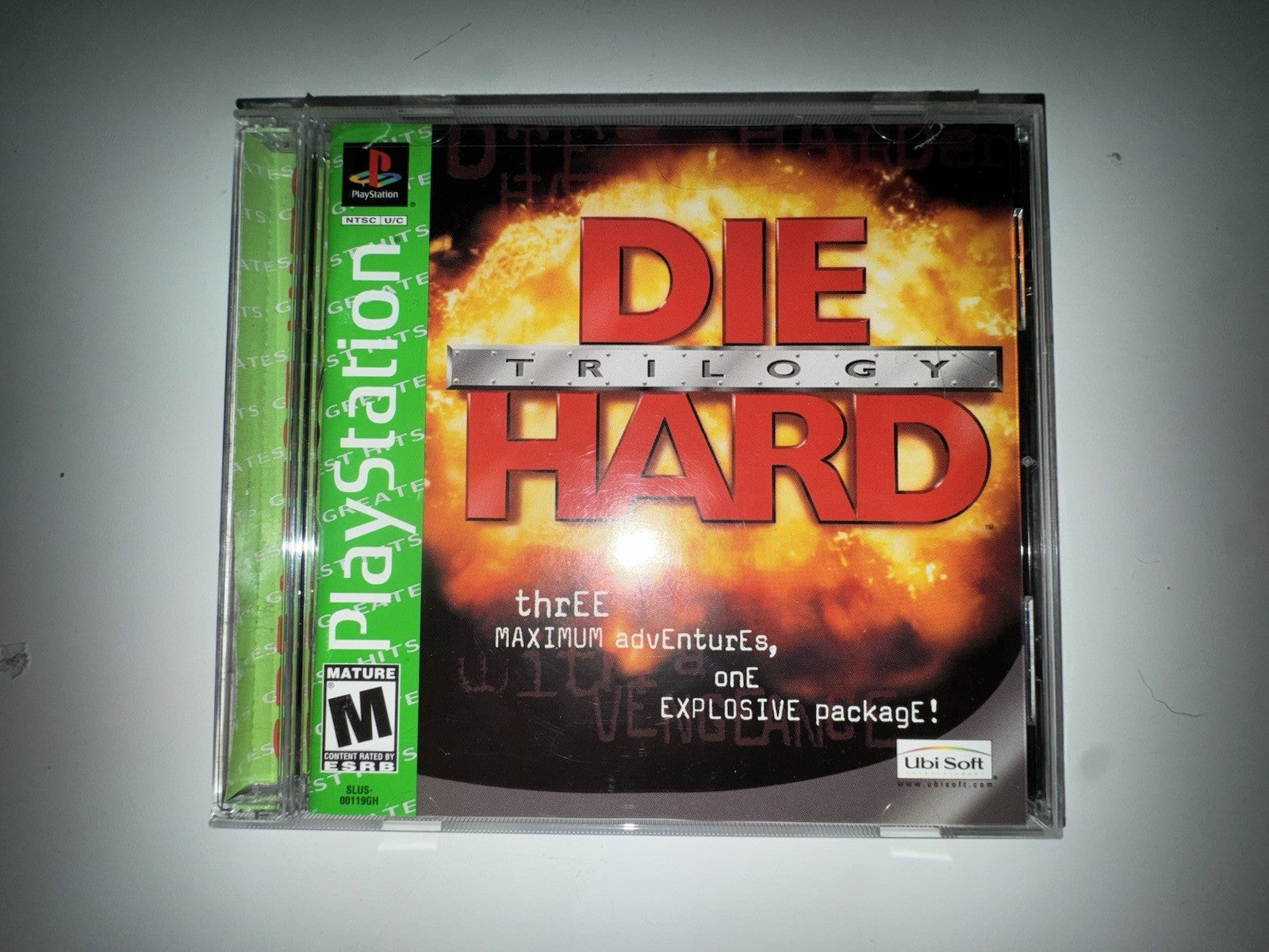 Die Hard Trilogy (Sony Playstation 1, 2000) CIB COMPLETE PS1