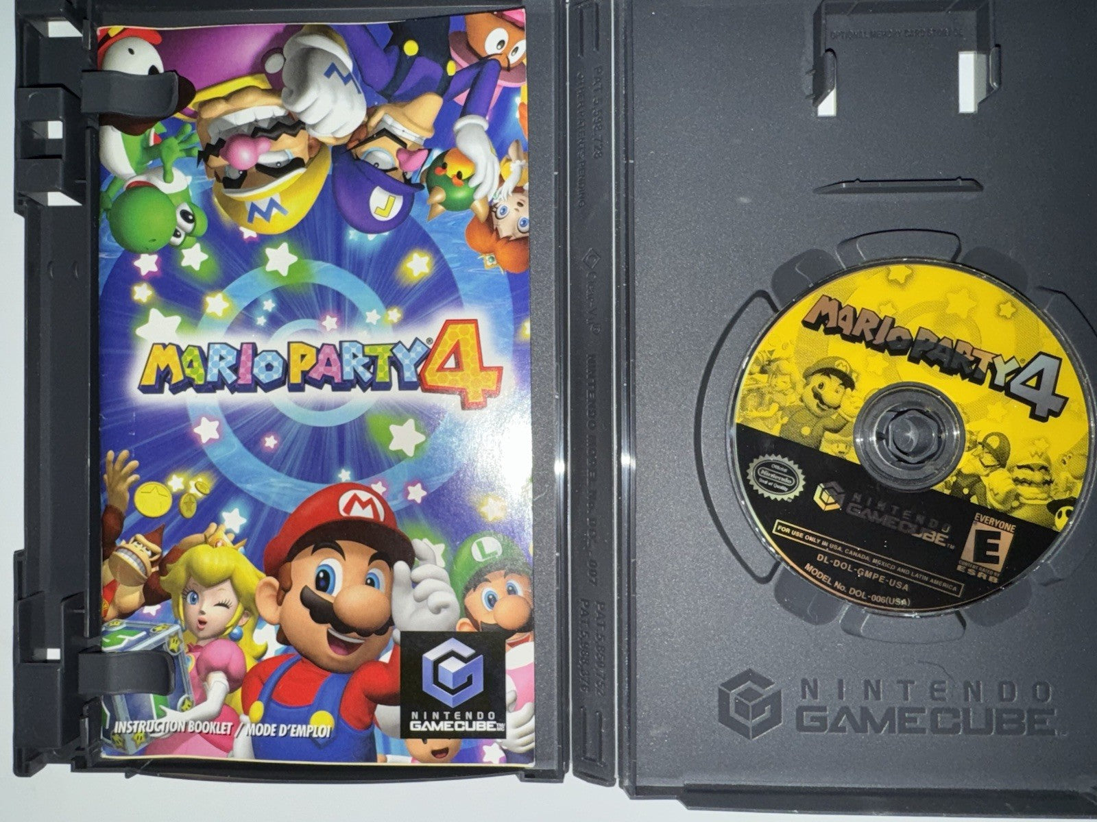 Mario Party 4 (Nintendo GameCube, 2002) CIB COMPLETE GC