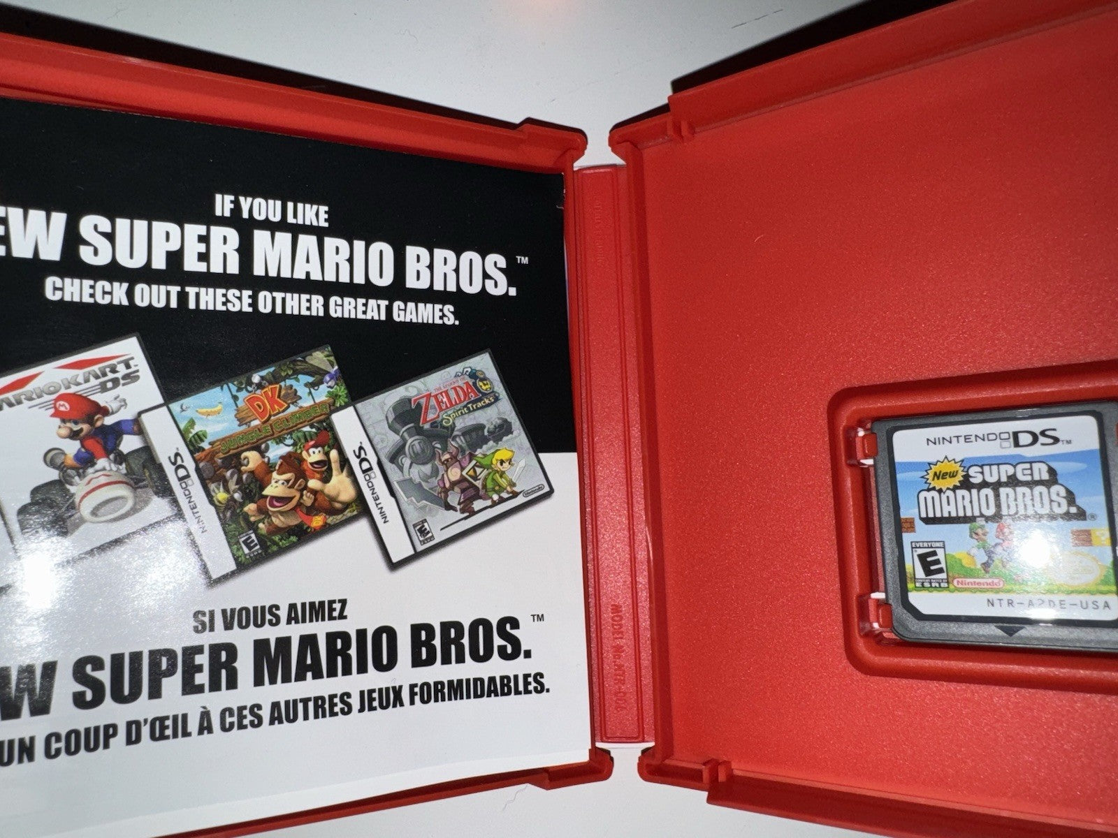 New Super Mario Bros. (Nintendo DS, 2006) CIB COMPLETE DS