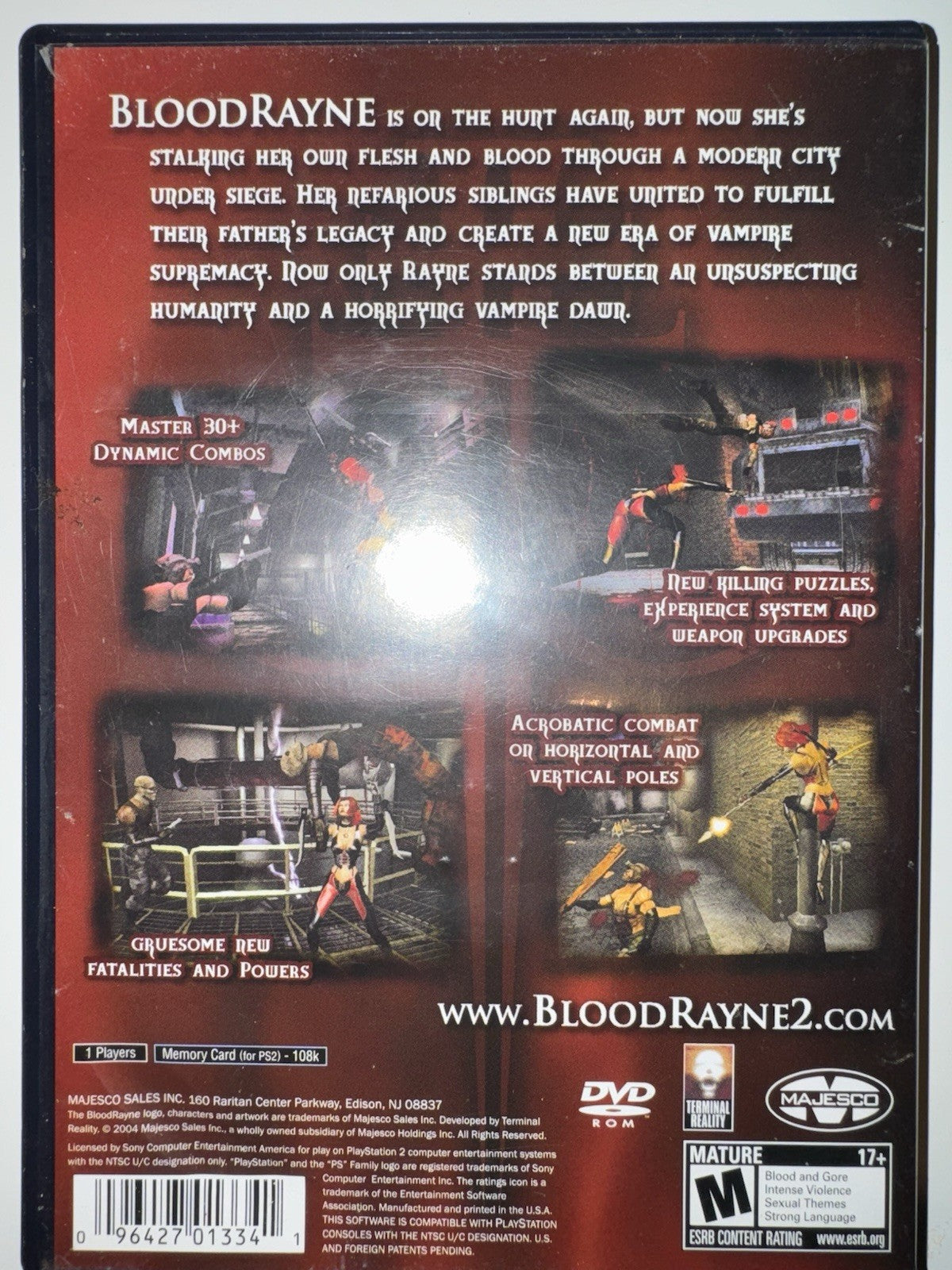 BloodRayne 2 (Sony PlayStation 2, 2004) PS2