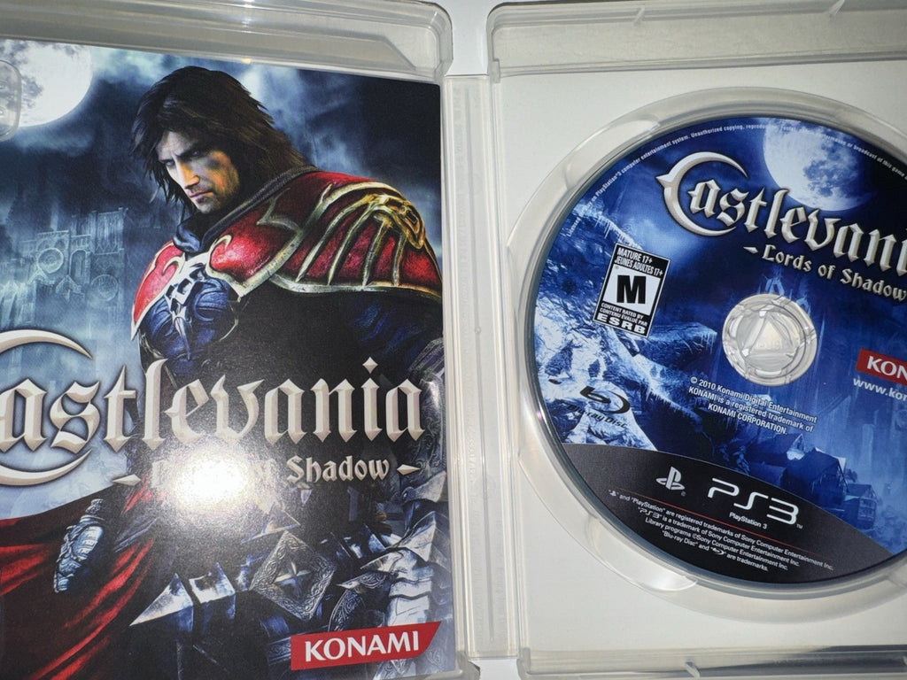 Castlevania: Lords of Shadow (Sony PlayStation 3, 2010) CIB COMPLETE +MANUAL PS3