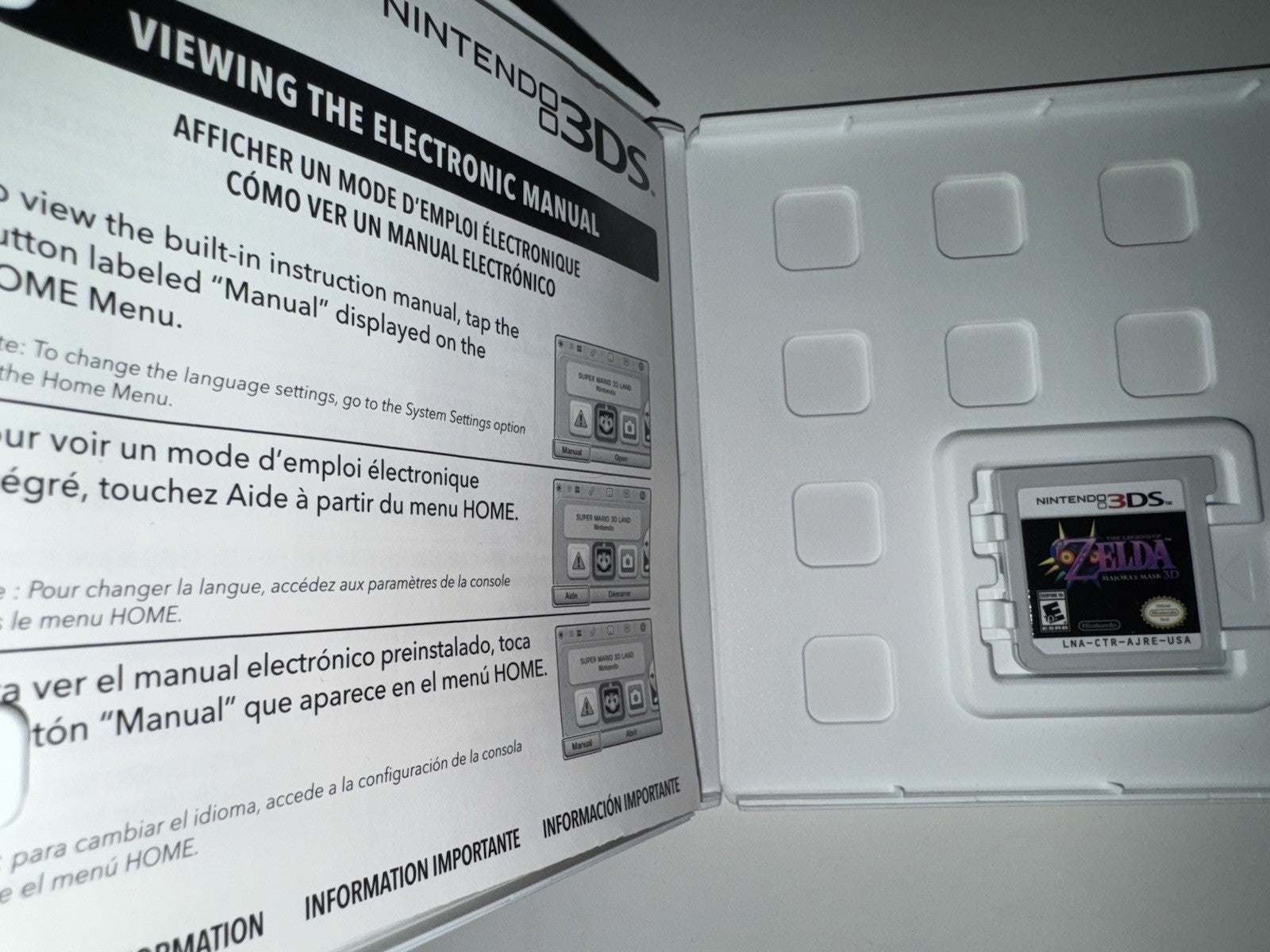 The Legend of Zelda: Majora's Mask 3D (Nintendo 3DS, 2015) 3DS