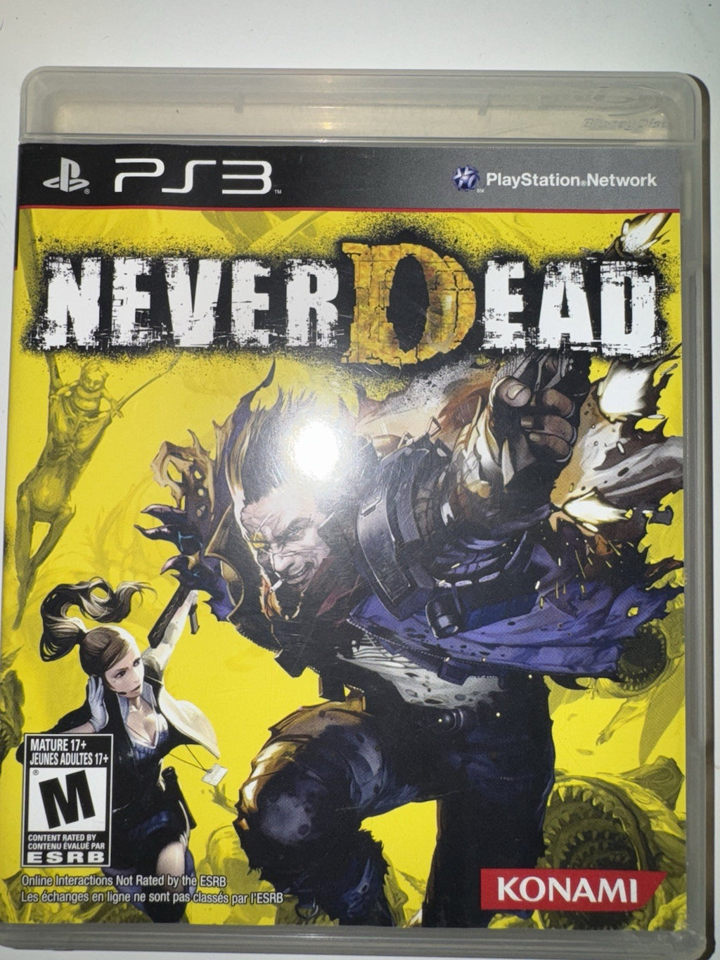NeverDead (Sony PlayStation 3, 2012) CIB COMPLETE + MANUAL PS3
