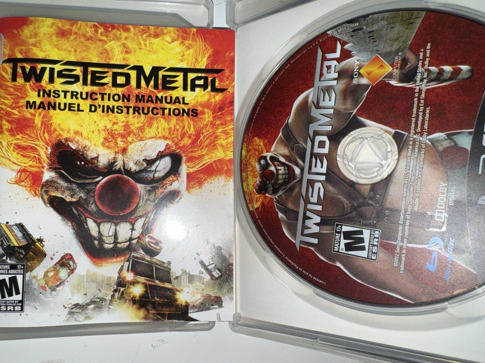 Twisted Metal Limited Edition PS3 - Sony PlayStation 3 (2012) CIB COMPLETE