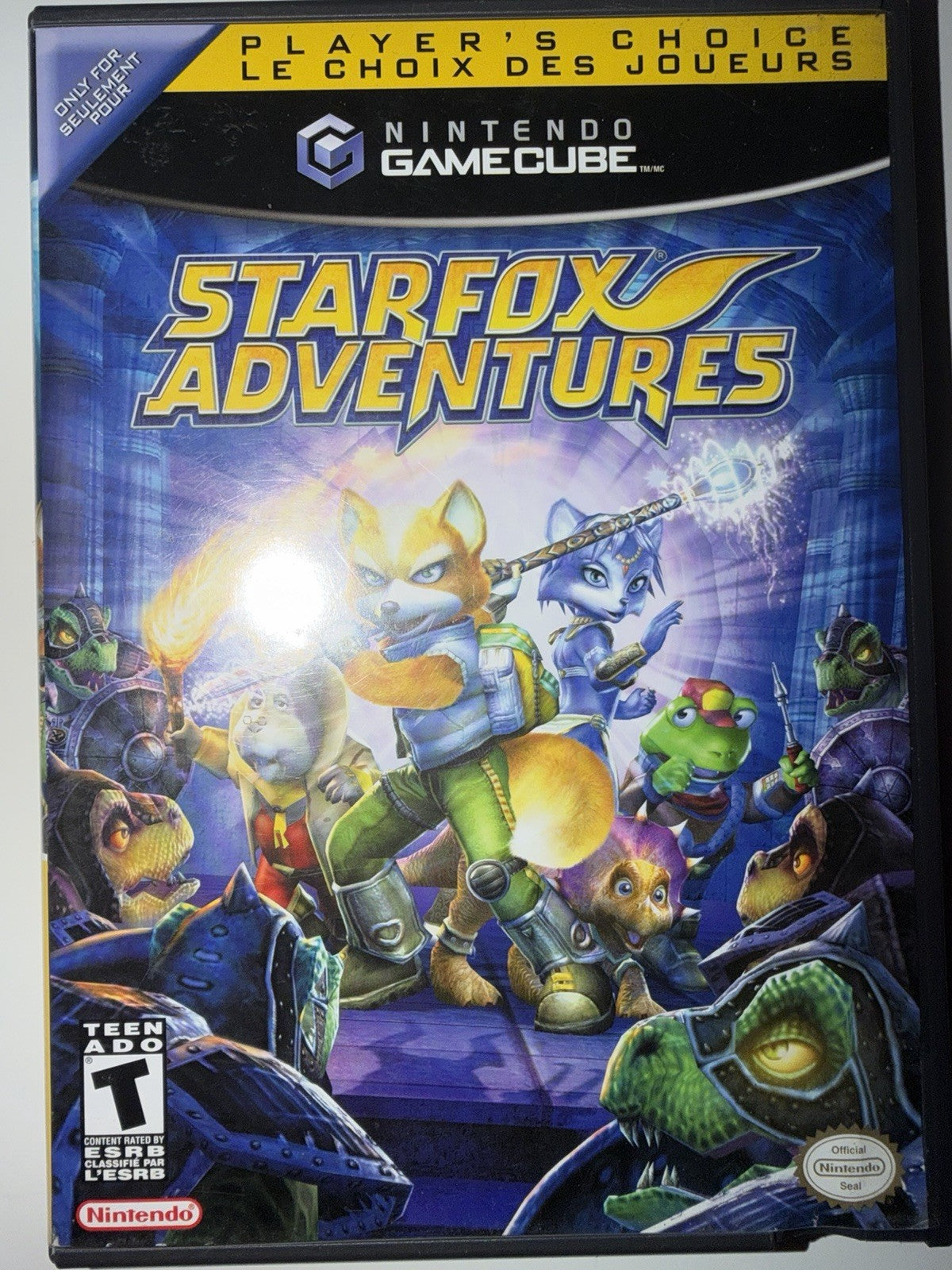 StarFox Adventures (Nintendo GameCube, 2002) CIB COMPLETE GC