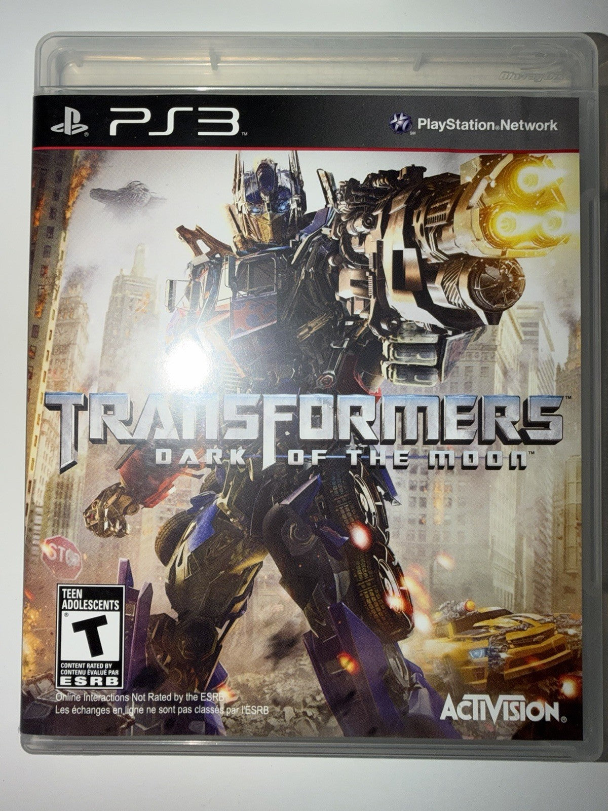 Transformers Dark of the Moon (Sony PlayStation 3, 2011) CIB COMPLETE PS3