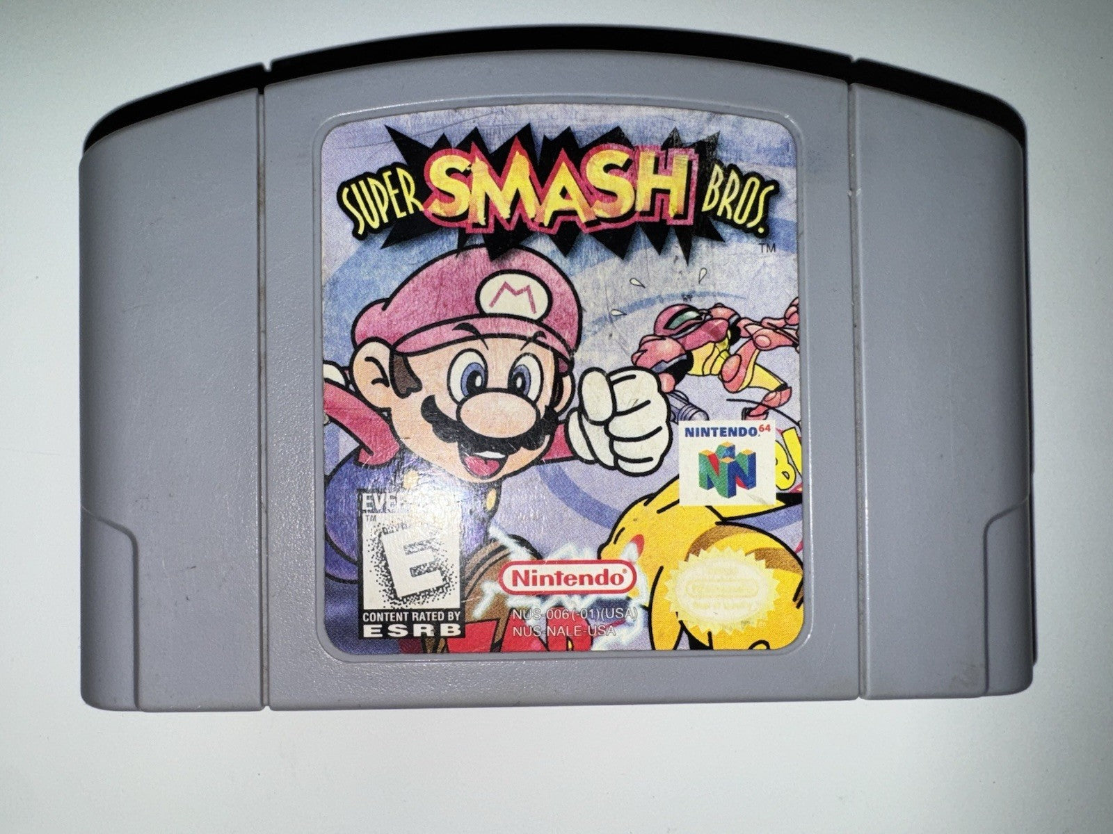 Super Smash Bros.  (Nintendo 64 N64 1996) N64 CART ONLY