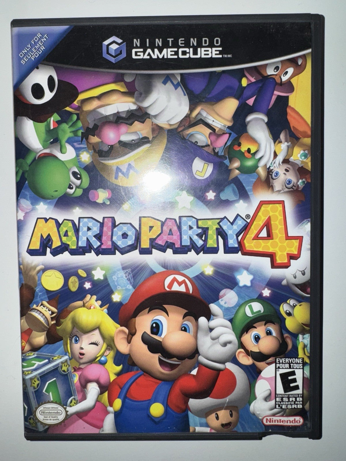 Mario Party 4 (Nintendo GameCube, 2002) CIB COMPLETE GC