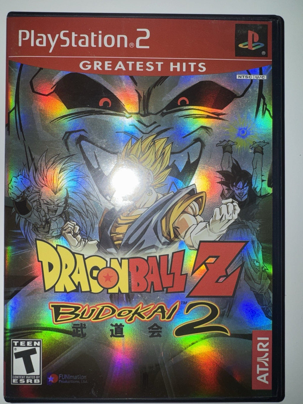 Dragon Ball Z: Budokai 2 (Sony PlayStation 2, 2003) CIB Complete PS2