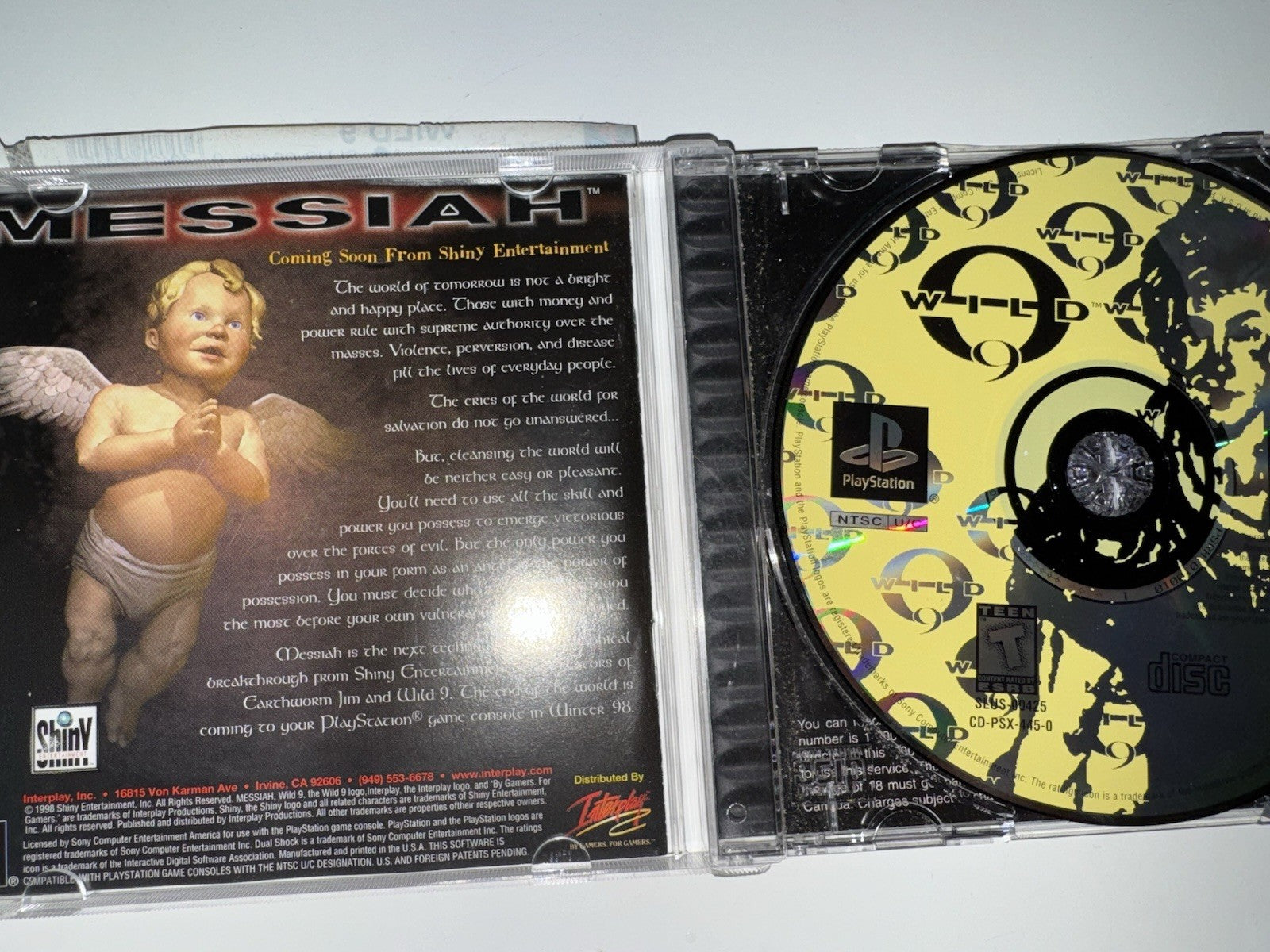 Wild 9 (Sony PlayStation 1, 1998) CIB COMPLETE PS1