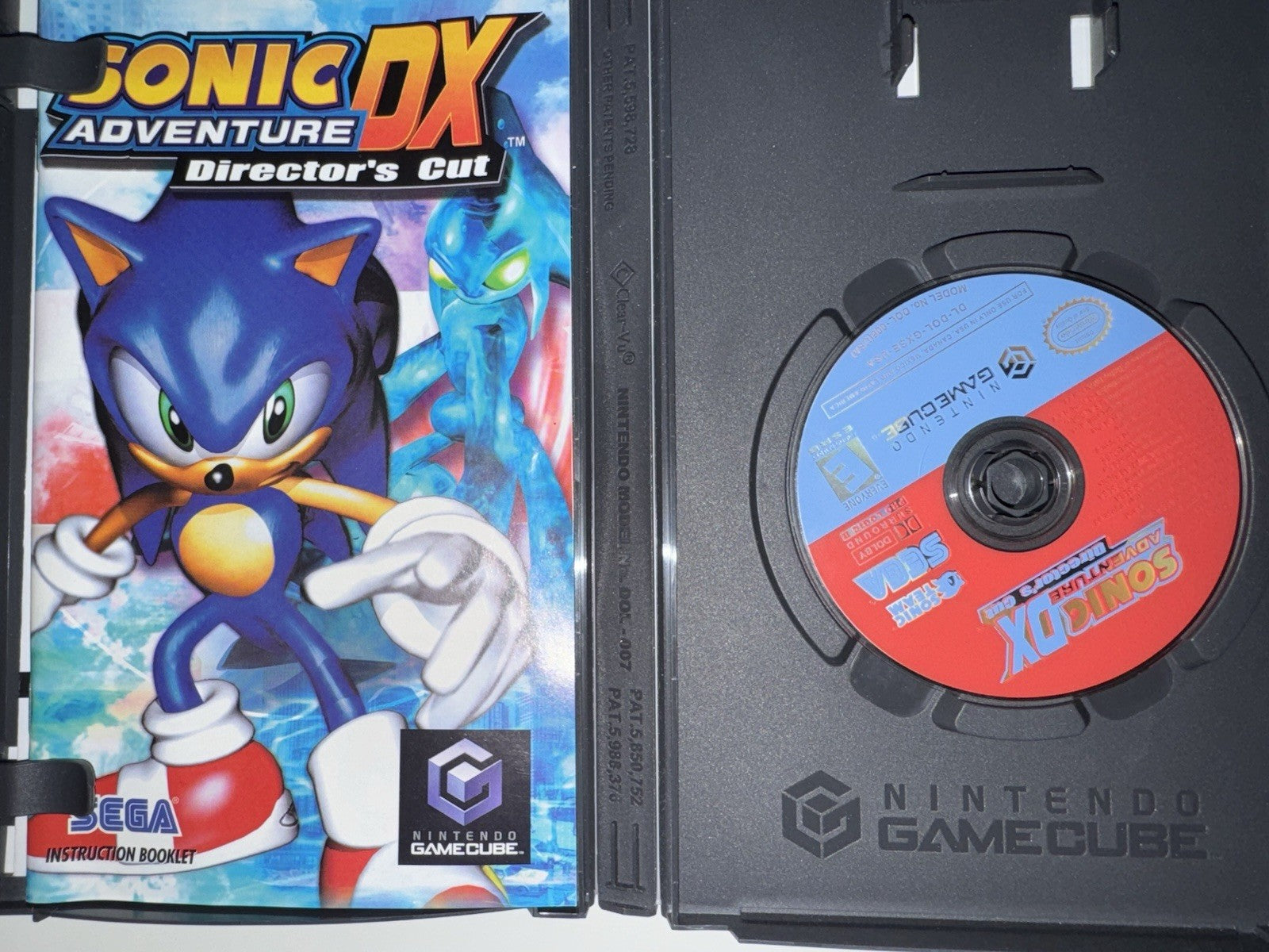 Sonic Adventure DX: Director's Cut (Nintendo GameCube, 2003) CIB Complete