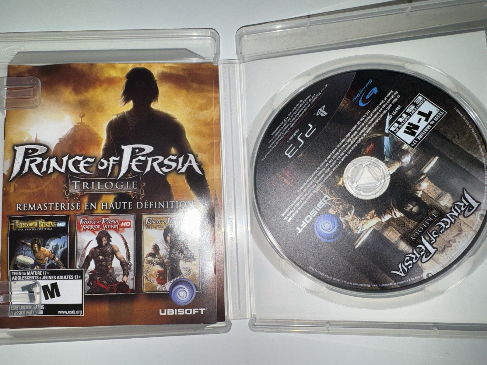 Prince of Persia Classic Trilogy HD (Sony PlayStation 3, 2011) CIB COMPLETE PS3