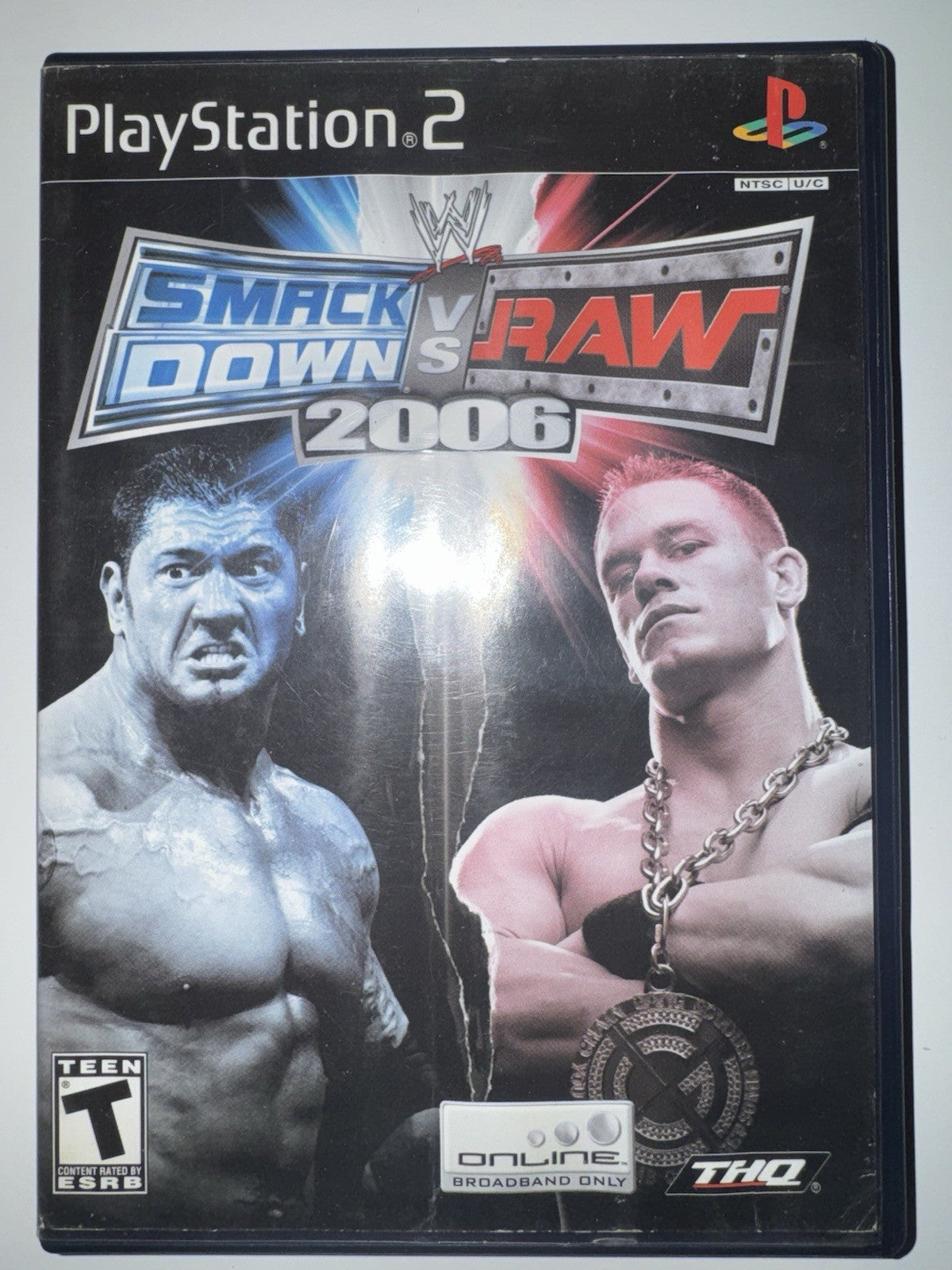 WWE SmackDown vs. Raw 2006 (Sony PlayStation 2, 2005) CIB COMPLETE PS2