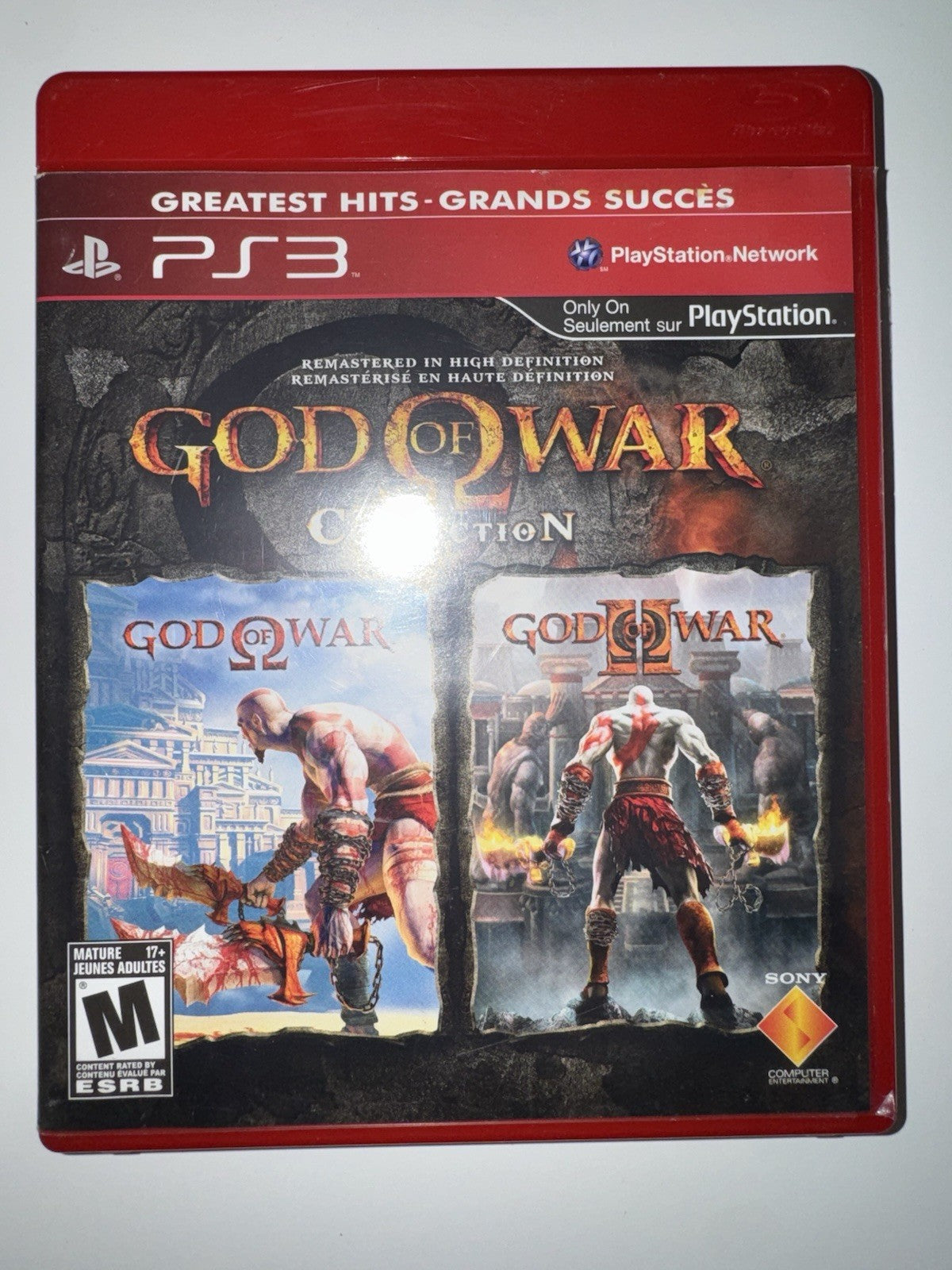 God of War Collection (Sony PlayStation 3, 2009) PS3 Complete CIB