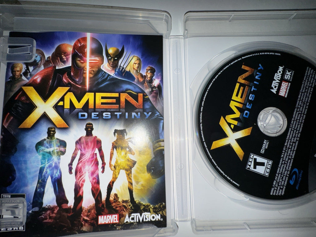 X-Men Destiny (Playstation 3 / PS3) CIB Complete + MANUAL PS3