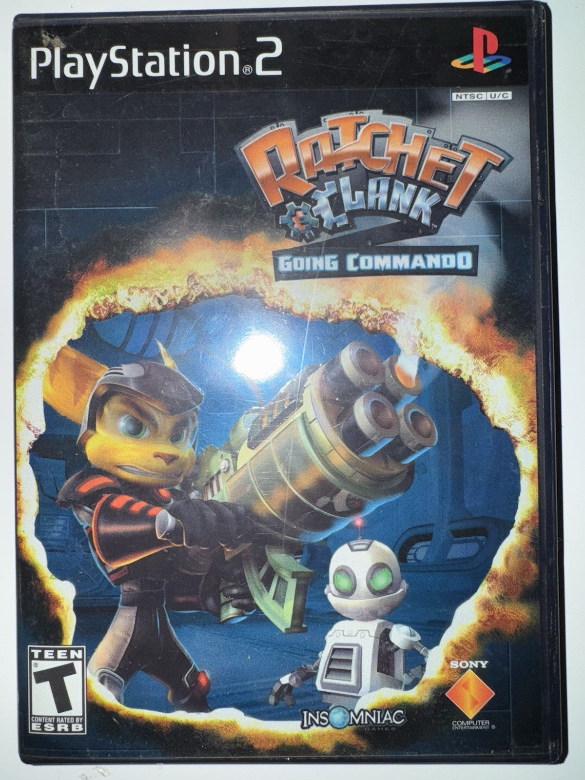 Ratchet and Clank: Going Commando (Sony PlayStation 2, 2003) PS2 CIB COMPLETE