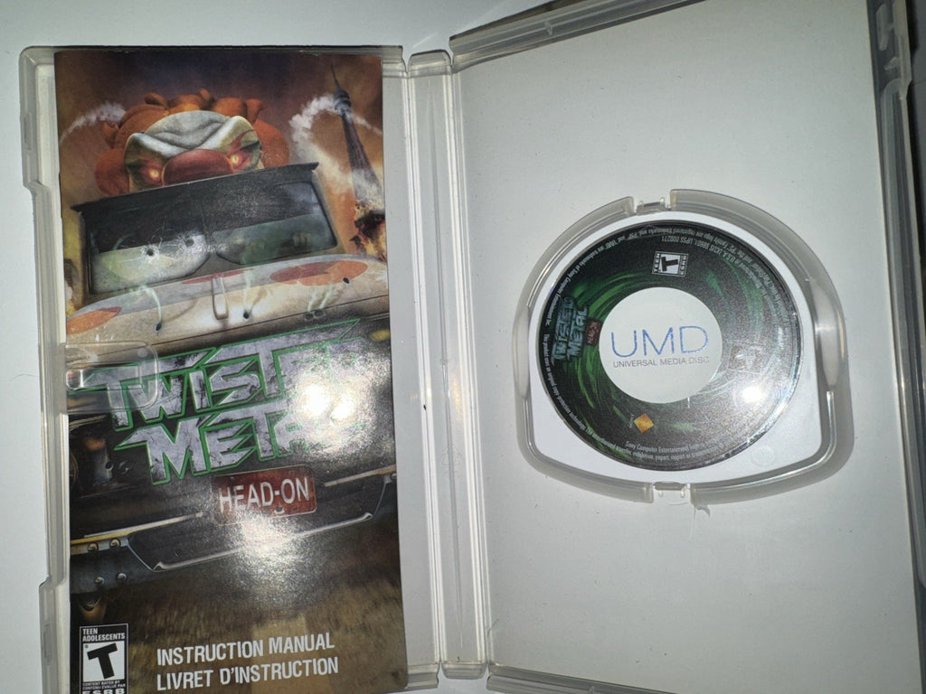 Twisted Metal: Head-On (Sony PSP, 2005) CIB COMPLETE PSP