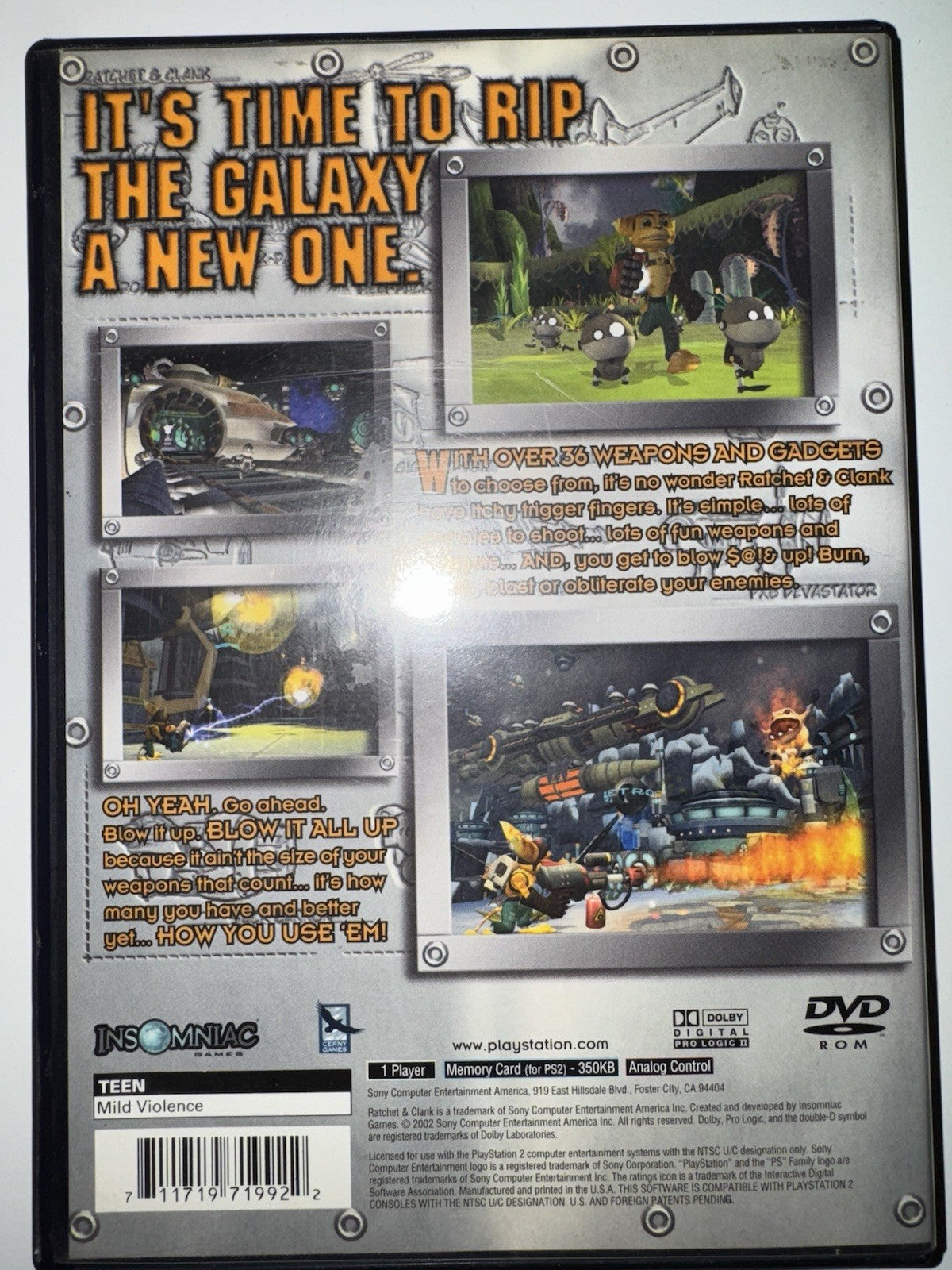 Ratchet & Clank - Sony PlayStation 2