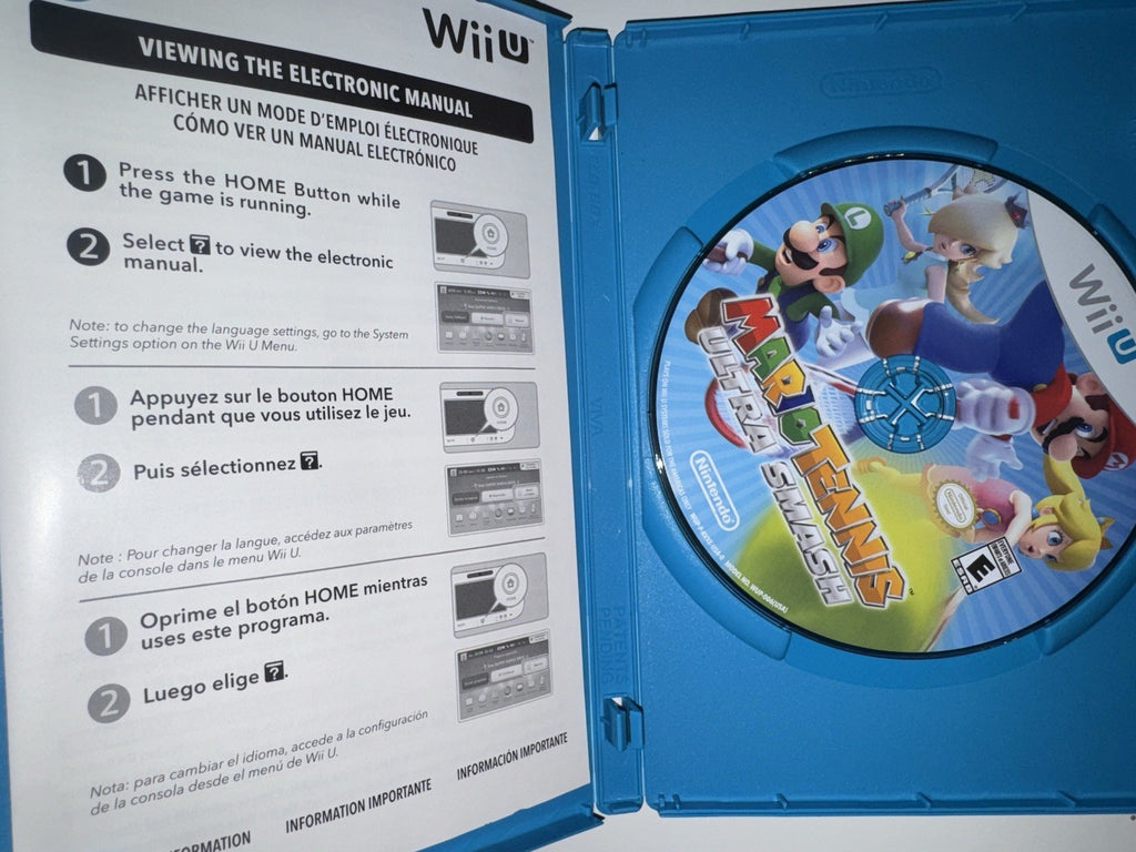 Mario Tennis: Ultra Smash (Nintendo Wii U, 2015)