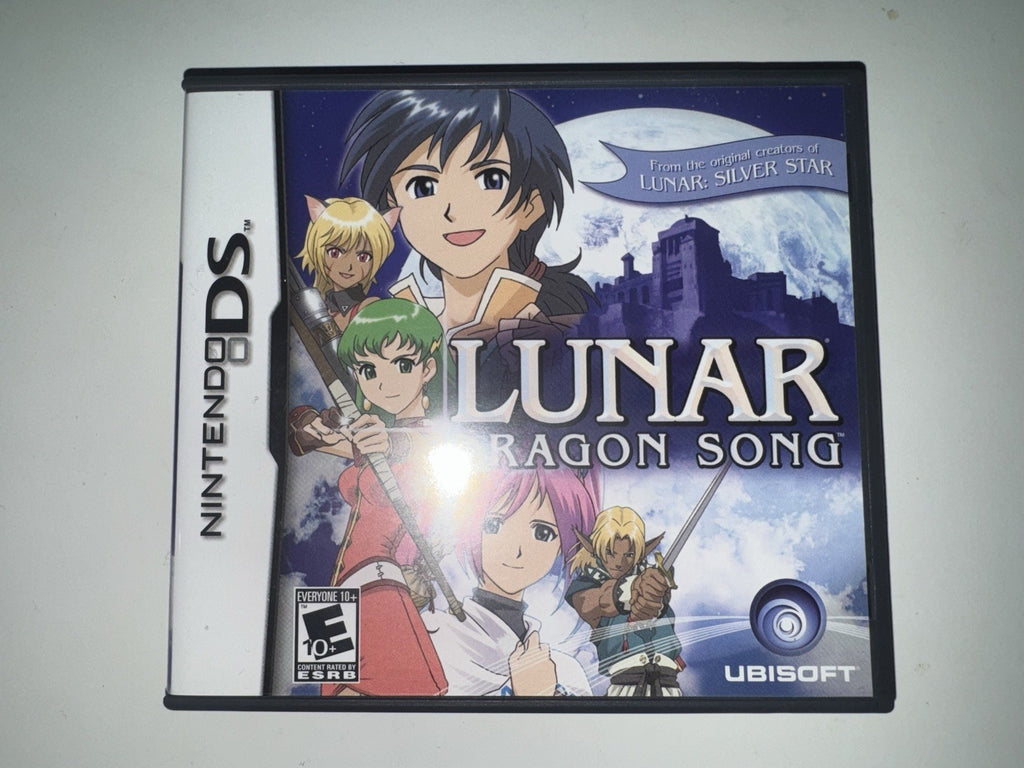Lunar: Dragon Song (Nintendo DS, 2005) CIB COMPLETE + MANUAL DS