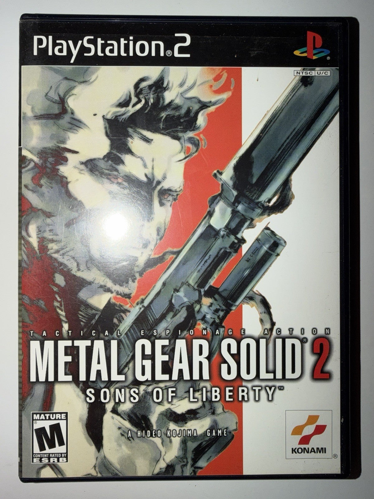 Metal Gear Solid 2: Sons of Liberty (Sony Playstation 2, 2001) CIB COMPLETE PS2