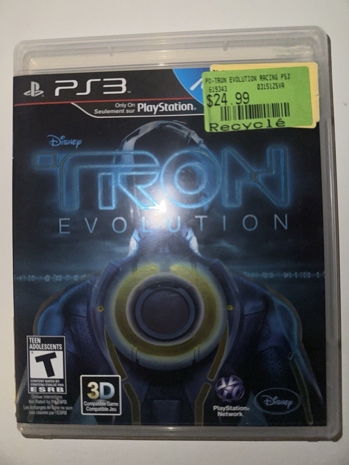 Tron: Evolution (Sony PlayStation 3, 2010) PS3
