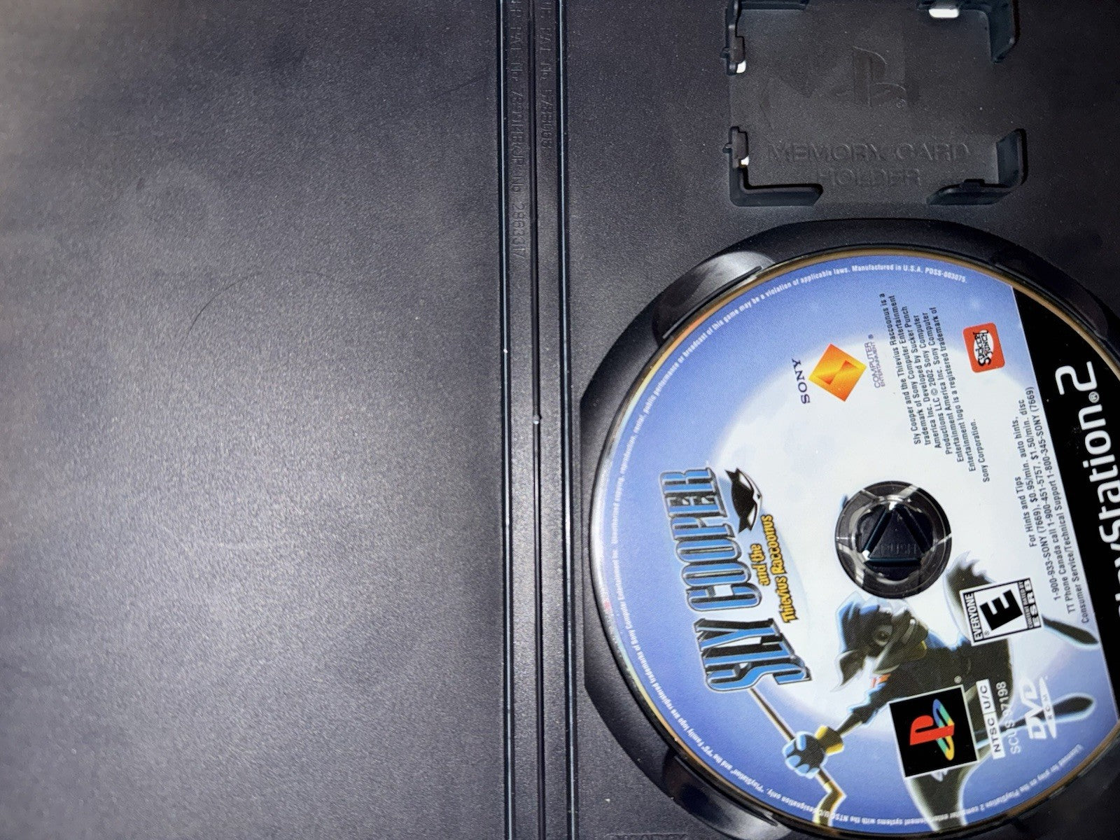 Sly Cooper And The Thievius Raccoonus (Sony PlayStation 2, 2003) PS2