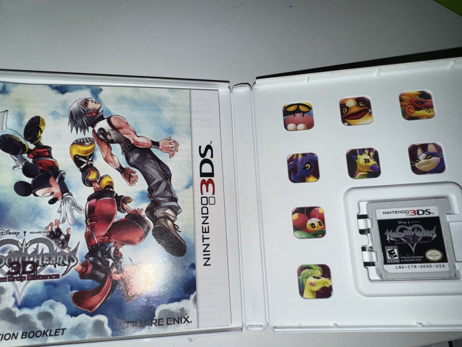 Kingdom Hearts 3D: Dream Drop Distance ( Nintendo 3DS, 2012 ) CIB COMPLETE 3DS
