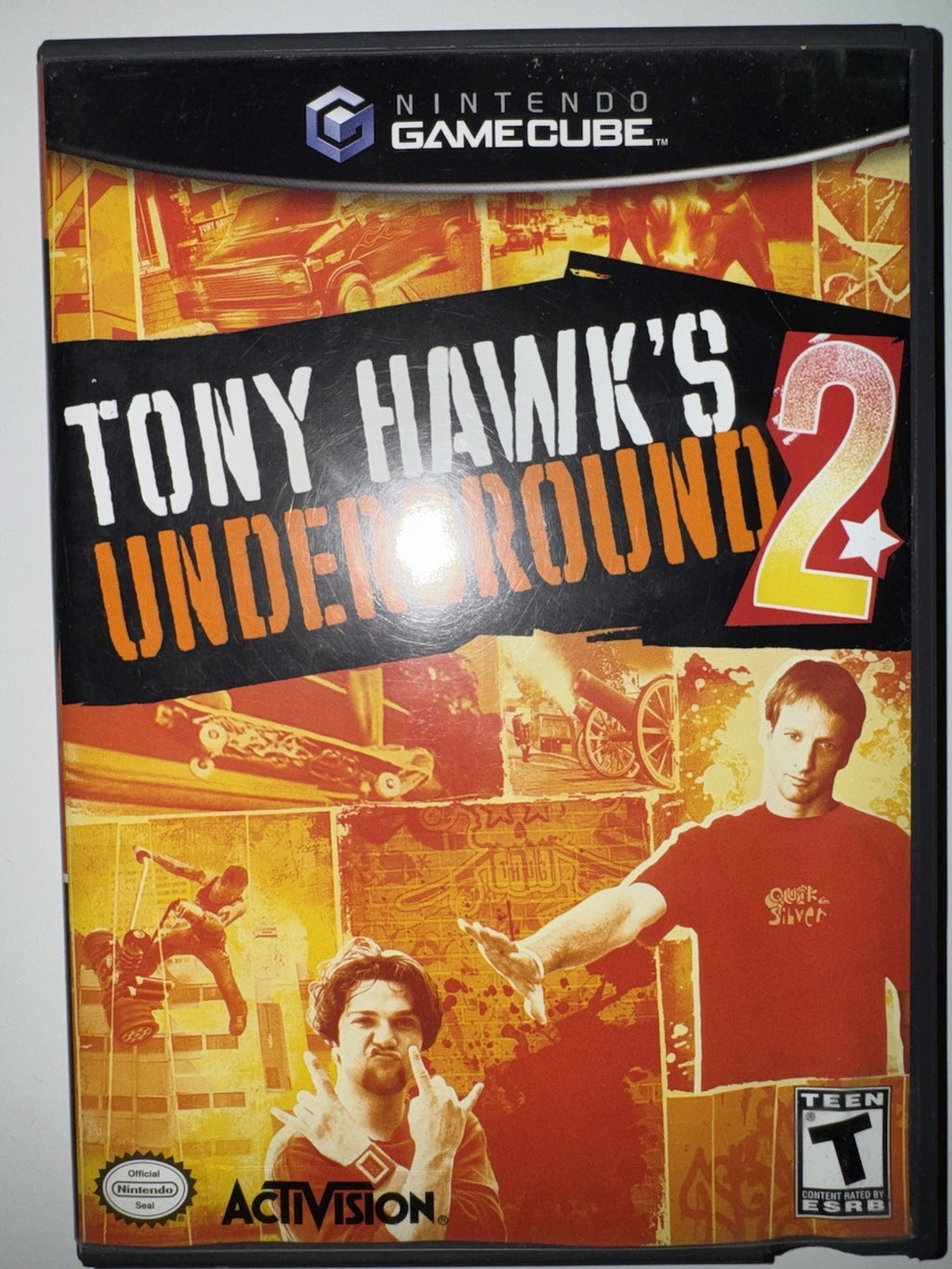 Tony Hawk's Underground 2 (Nintendo GameCube, 2004) CIB COMPLETE + MANUAL GC