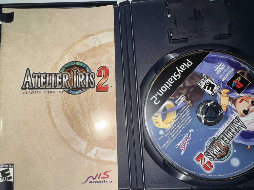 Atelier Iris 2: The Azoth of Destiny (PlayStation 2, 2006) CIB COMPLETE PS2