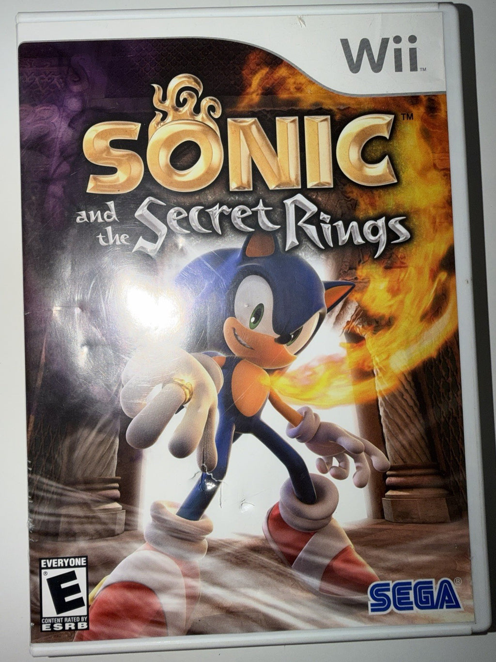 Sonic and the Secret Rings (Nintendo Wii) Wii